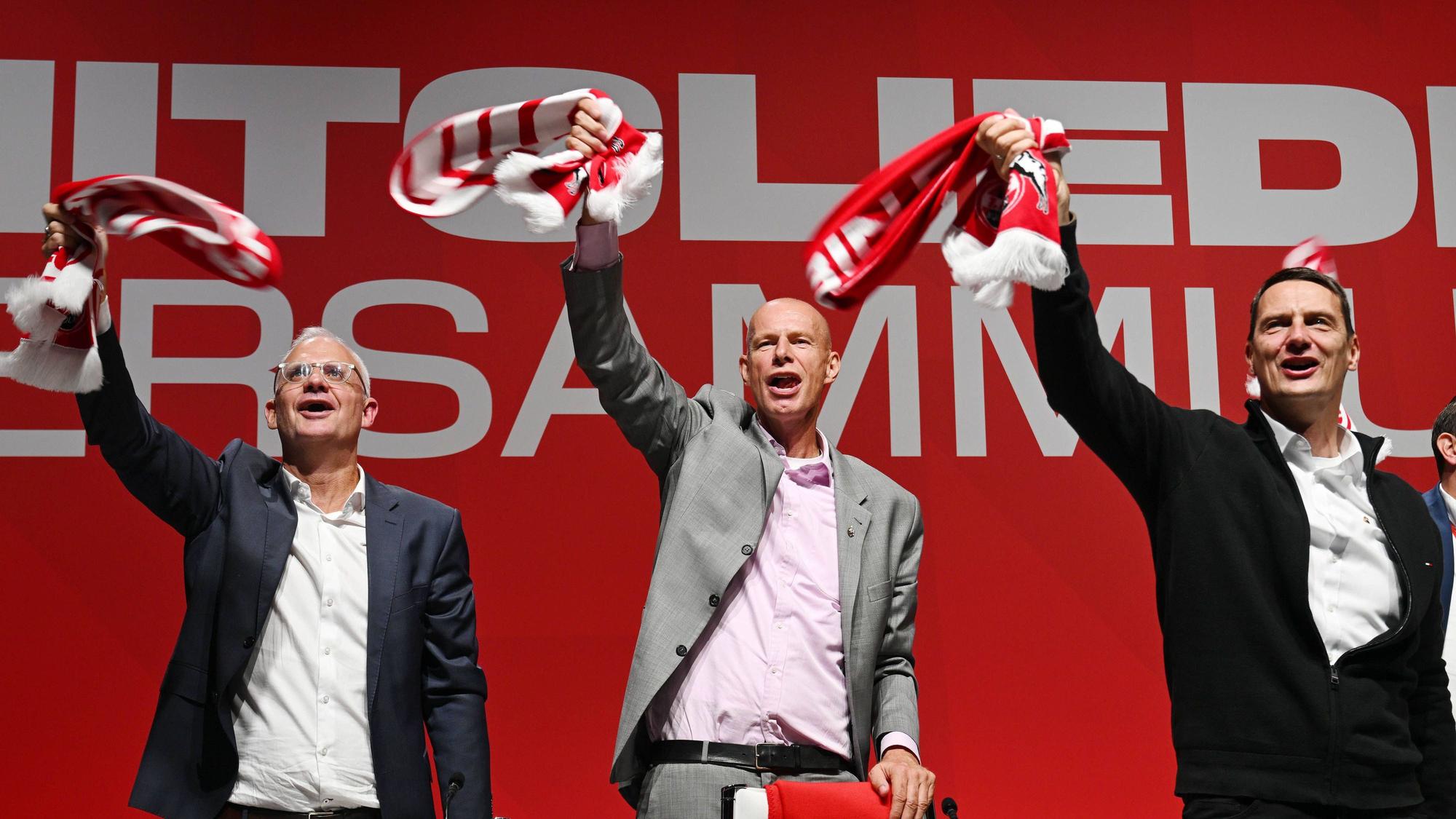 Das Team Stobbe hat die Wahl gewonnen und stellt den nächsten Vorstand des 1. FC Köln.