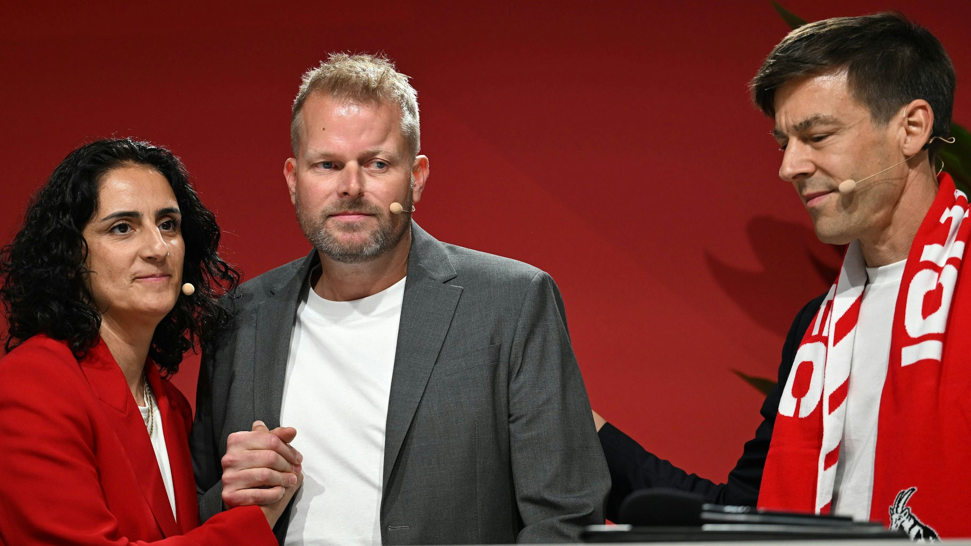 Das Team Stroman mit Tugba Tekkal, Wilke Stroman und Carsten Wettich (v.l.) erlebte eine krachende Niederlage.