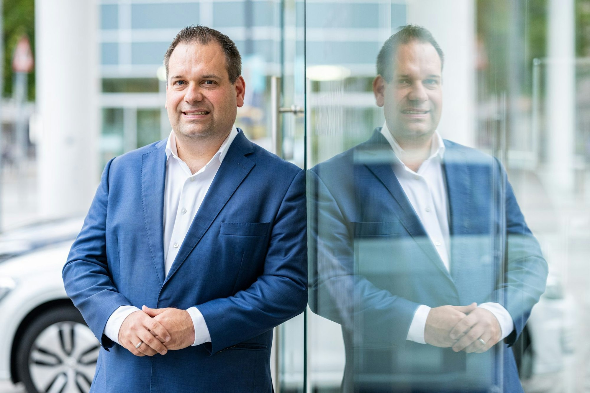 Dennis Rehbein (CDU) setzte sich in Hagen gegen seinen Konkurrenten von der AfD durch.