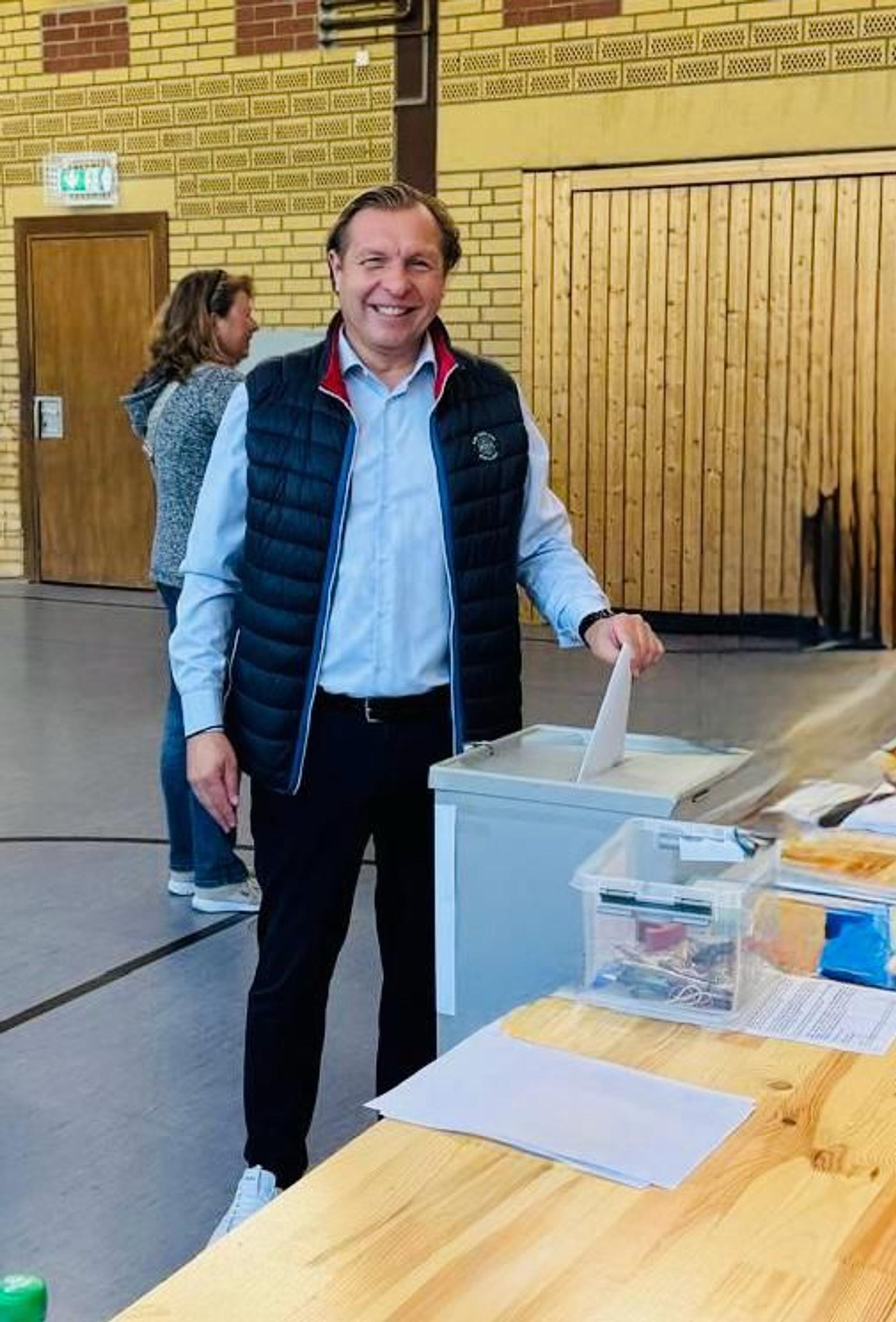 Patrick Gartmann hat in Pulheim gewählt.