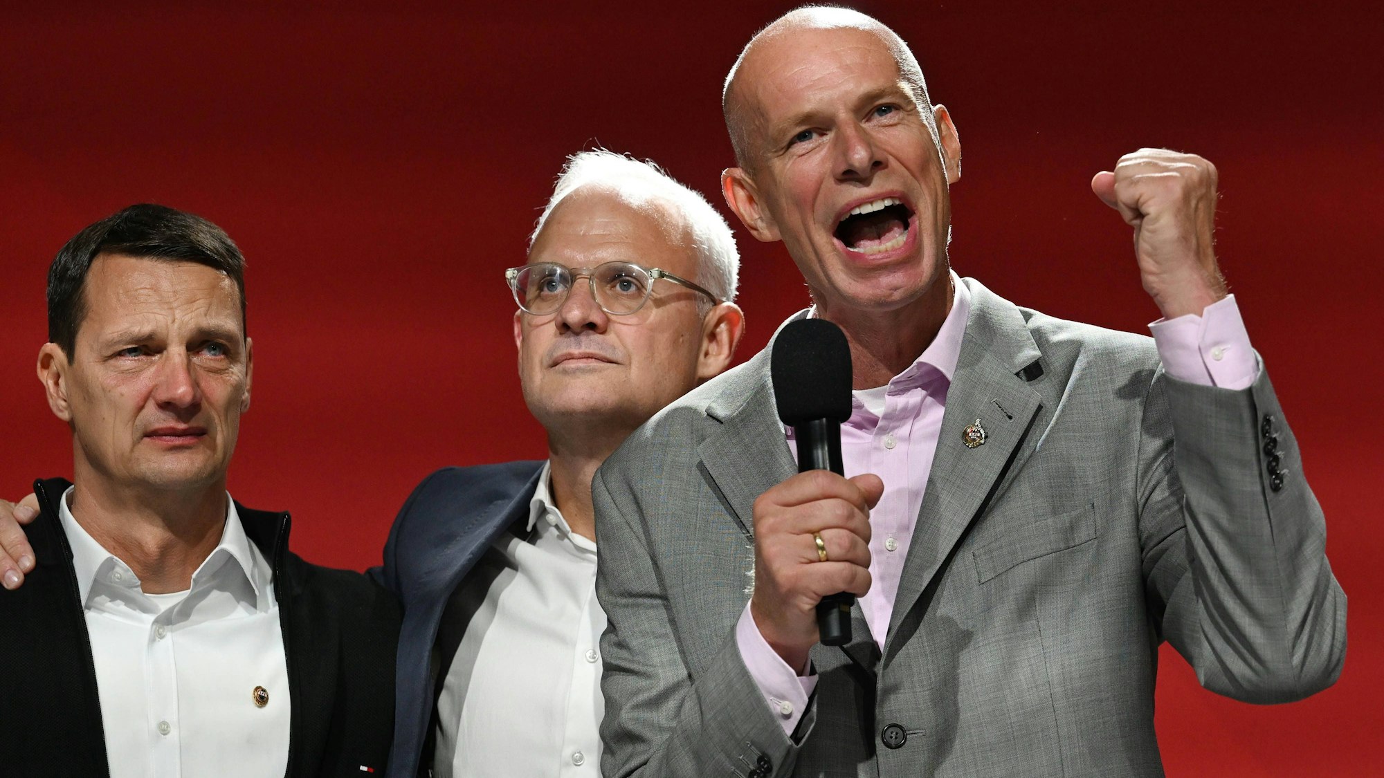 Ulf Sobek, Jörg Alvermann und Jörn Stobbe haben am Samstag einen großen Sieg errungen.