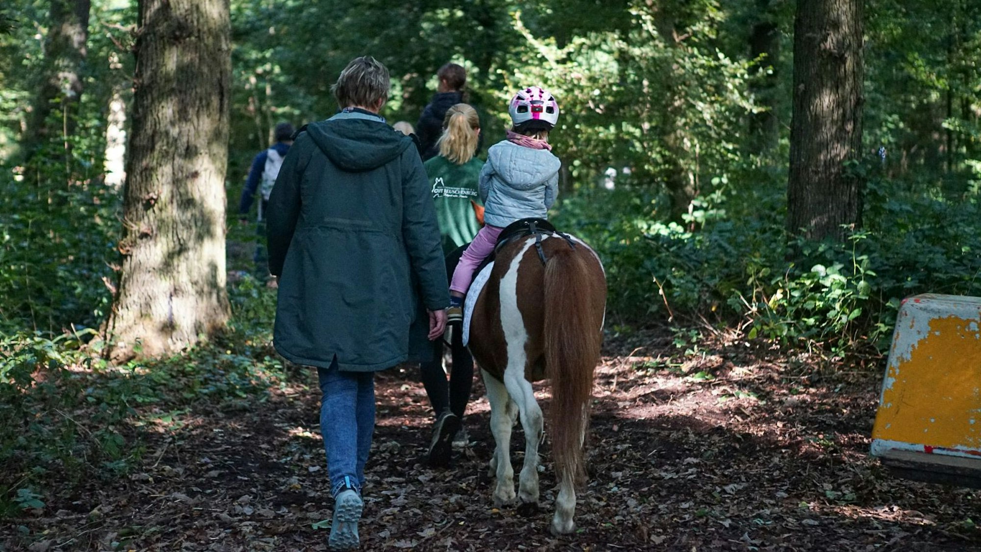 Die Kinder konnten auch auf Ponys reiten.
