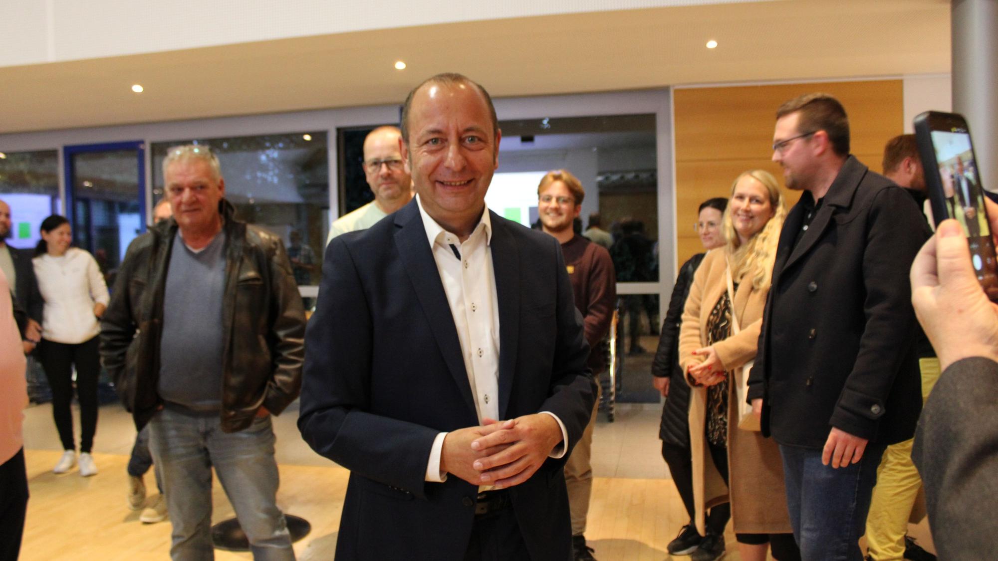 Matthias Schmitz (CDU) ist neuer Bürgermeister von Lohmar.