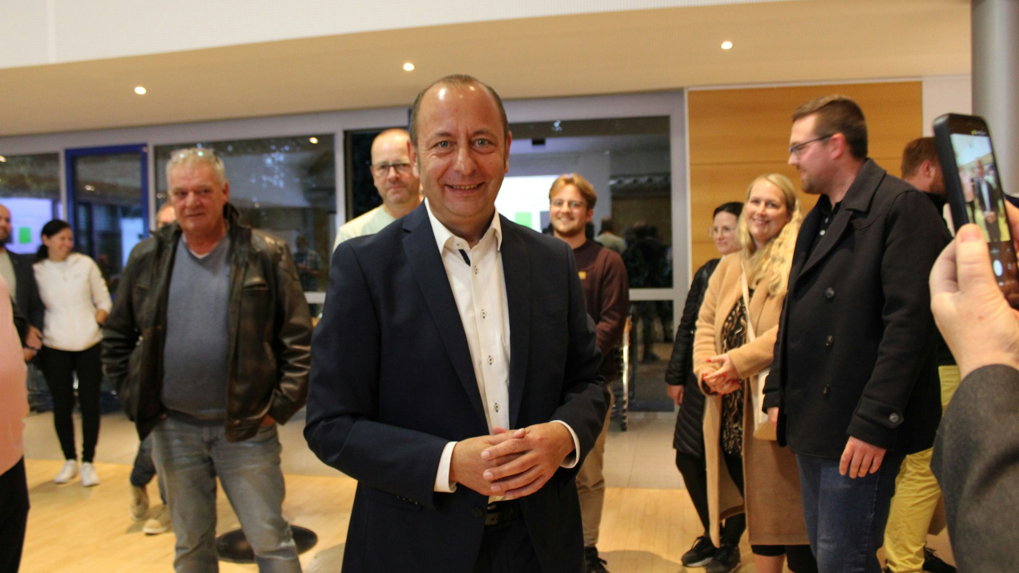 Matthias Schmitz (CDU) ist neuer Bürgermeister von Lohmar.