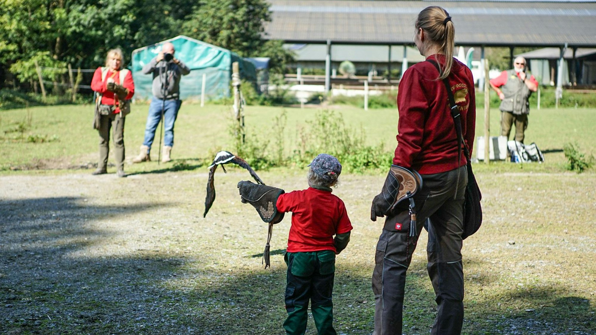 Die Vogelflugshau ist bei Familien immer besonders beliebt.