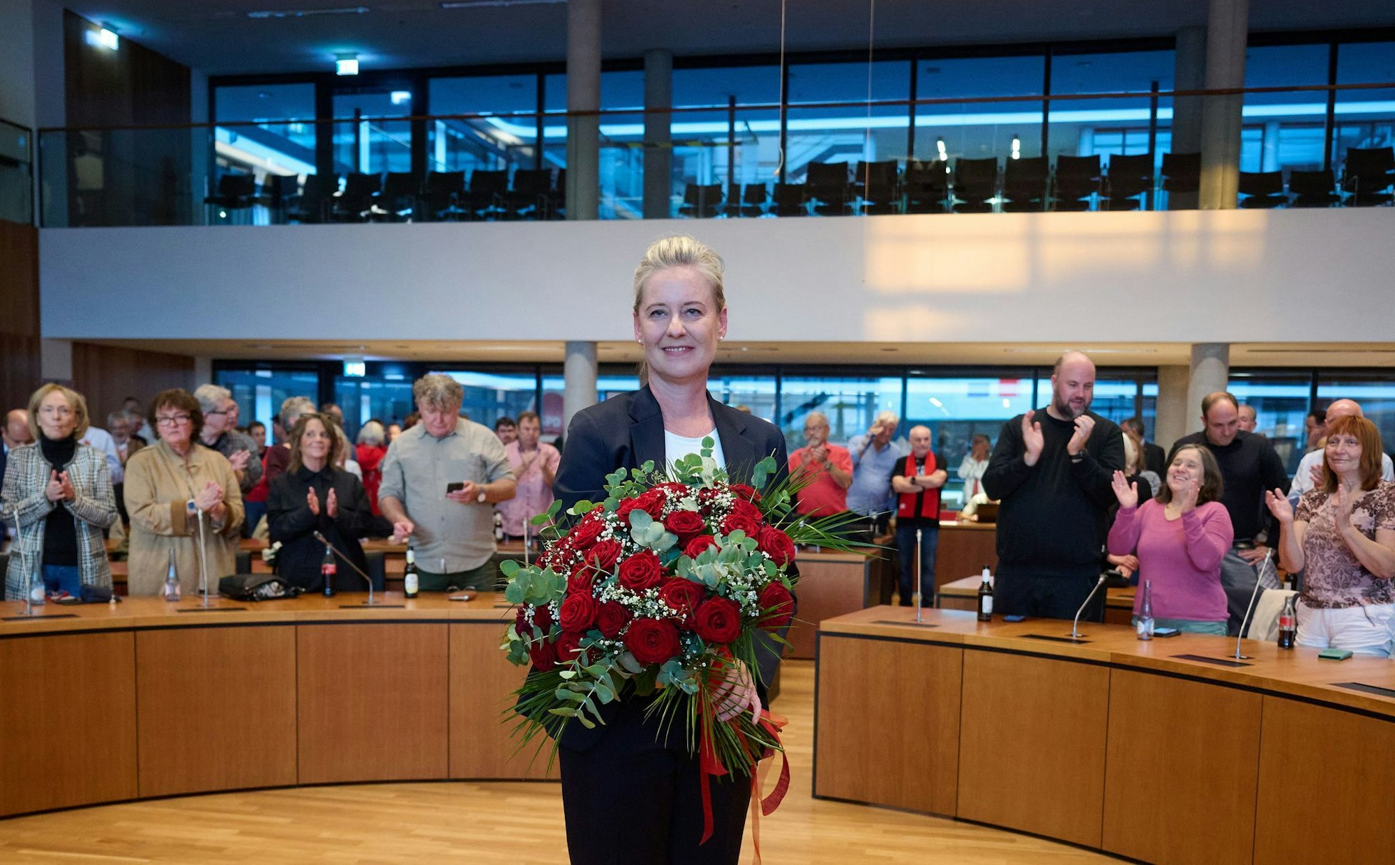 Um ihren neuen Job werden sie nicht viele beneiden: Gelsenkirchens Oberbürgermeisterin Andrea Henze (SPD).