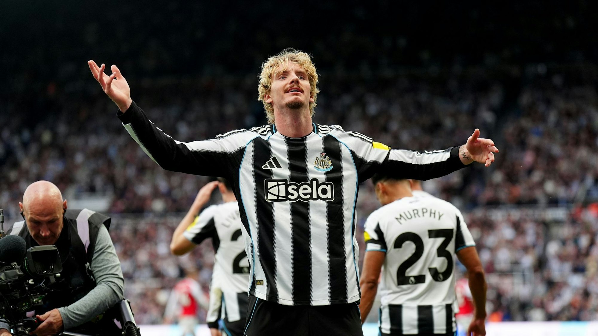 Nick Woltemade traf für Newcastle.