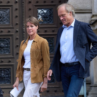 Christina Block und ihr Lebensgefährte Gerhard Delling.