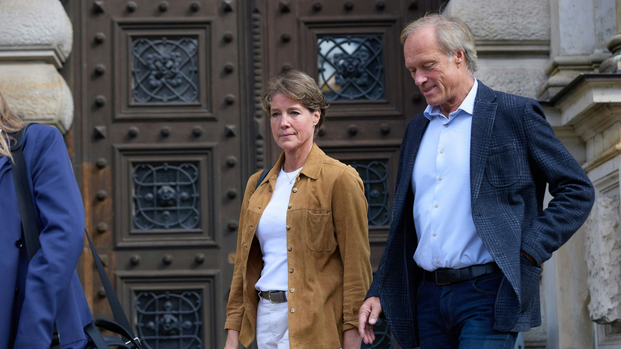 Christina Block und ihr Lebensgefährte Gerhard Delling.