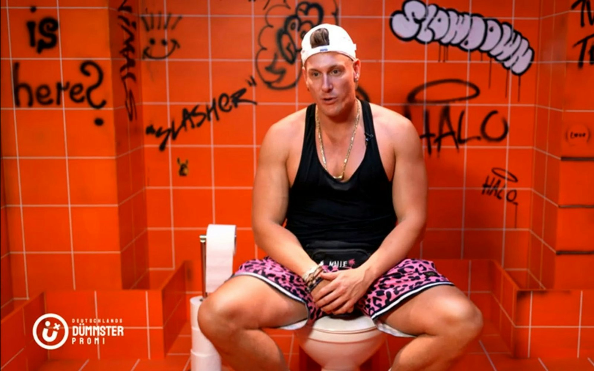 Reality-TV-Star Calvin Kleinen möchte ungern ins Finale einziehen. (Bild: Joyn)