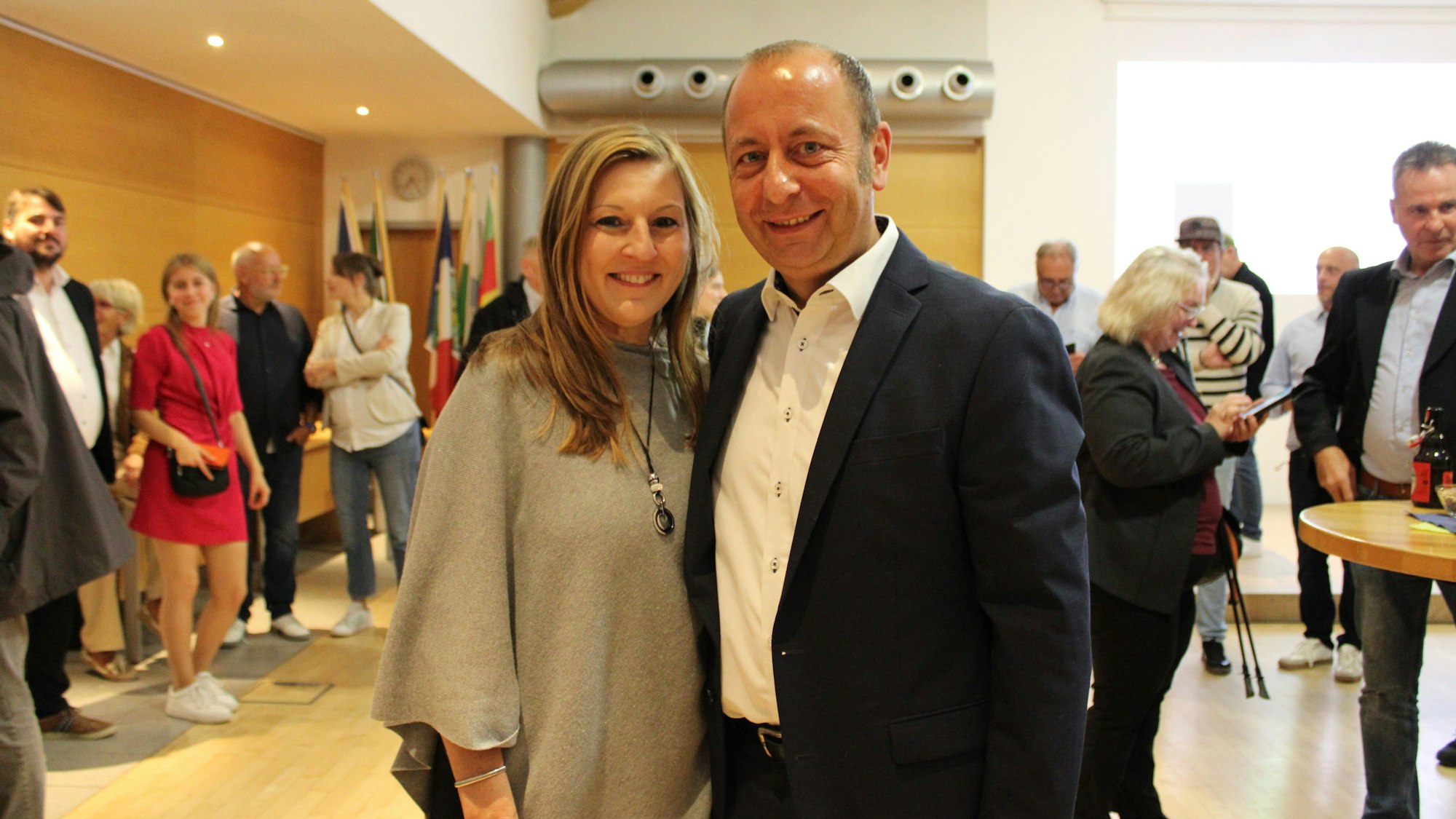 Matthias Schmitz mit Ehefrau Sylvia Schmitz