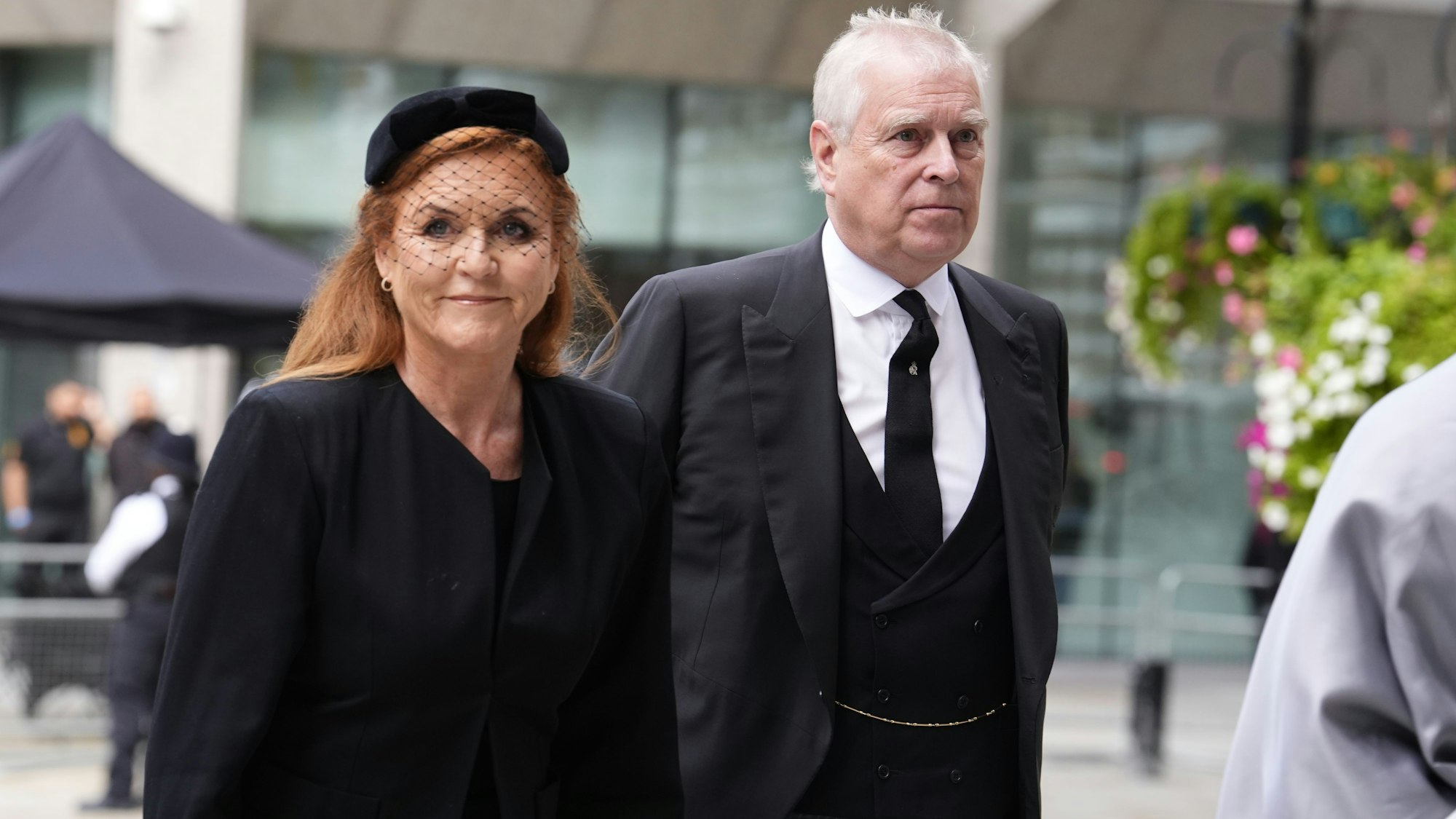 Sarah, Herzogin von York und Prinz Andrew.