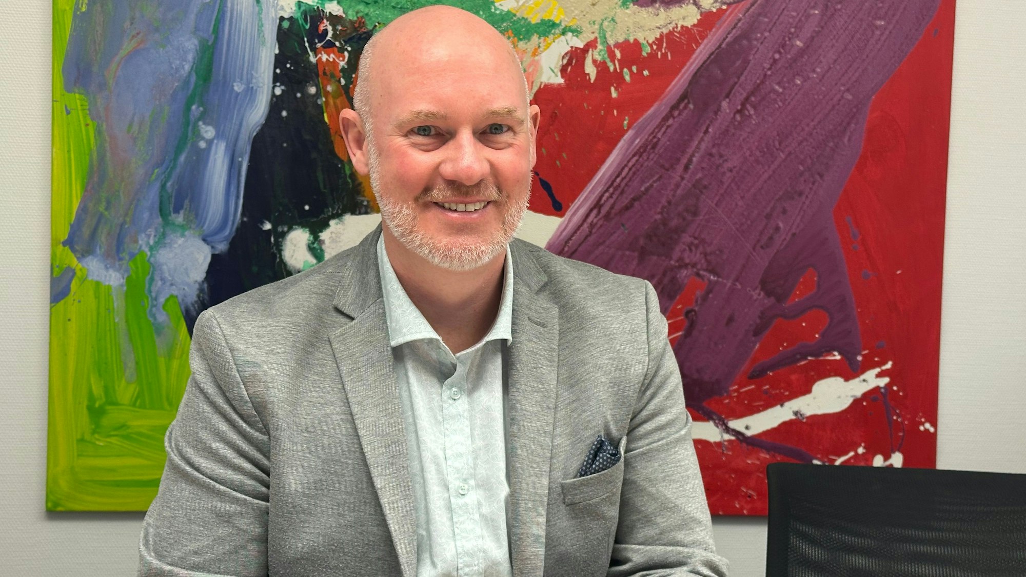 Thilo Bremer ist seit 1. April 2025 geschäftsführender Vorstand der Gemeinnützigen Baugenossenschaft Sankt Augustin.