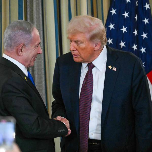 Israels Premierminister Benjamin Netanjahu (l.) wird von US-Präsident Donald Trump am Montag (29. September) im Weißen Haus empfangen.
