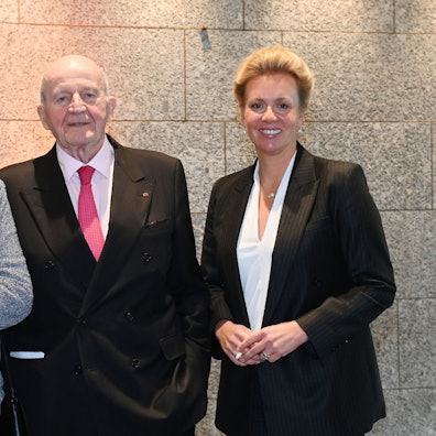 30.09.2025 Köln. Verleihung Kulturpreis Jabach-Medaille. Oberbürgermeisterin Henriette Reker und NRW Kulturministerin Ian Brandis zeichnen Peter Jungen aus. Foto: Alexander Schwaiger