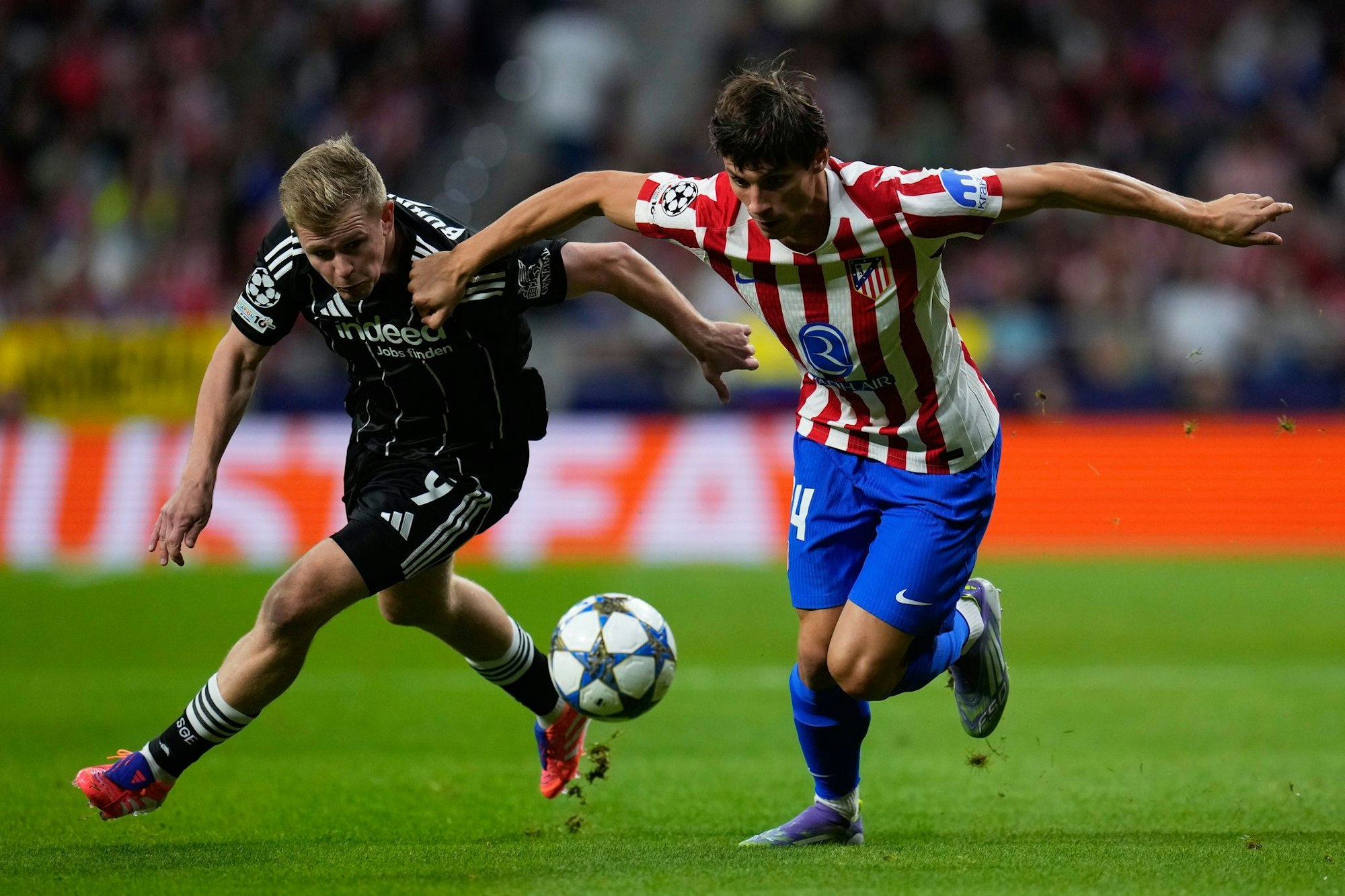 Eintracht Frankfurt konnte sich in Madrid kaum einmal gefährlich in Szene setzen.