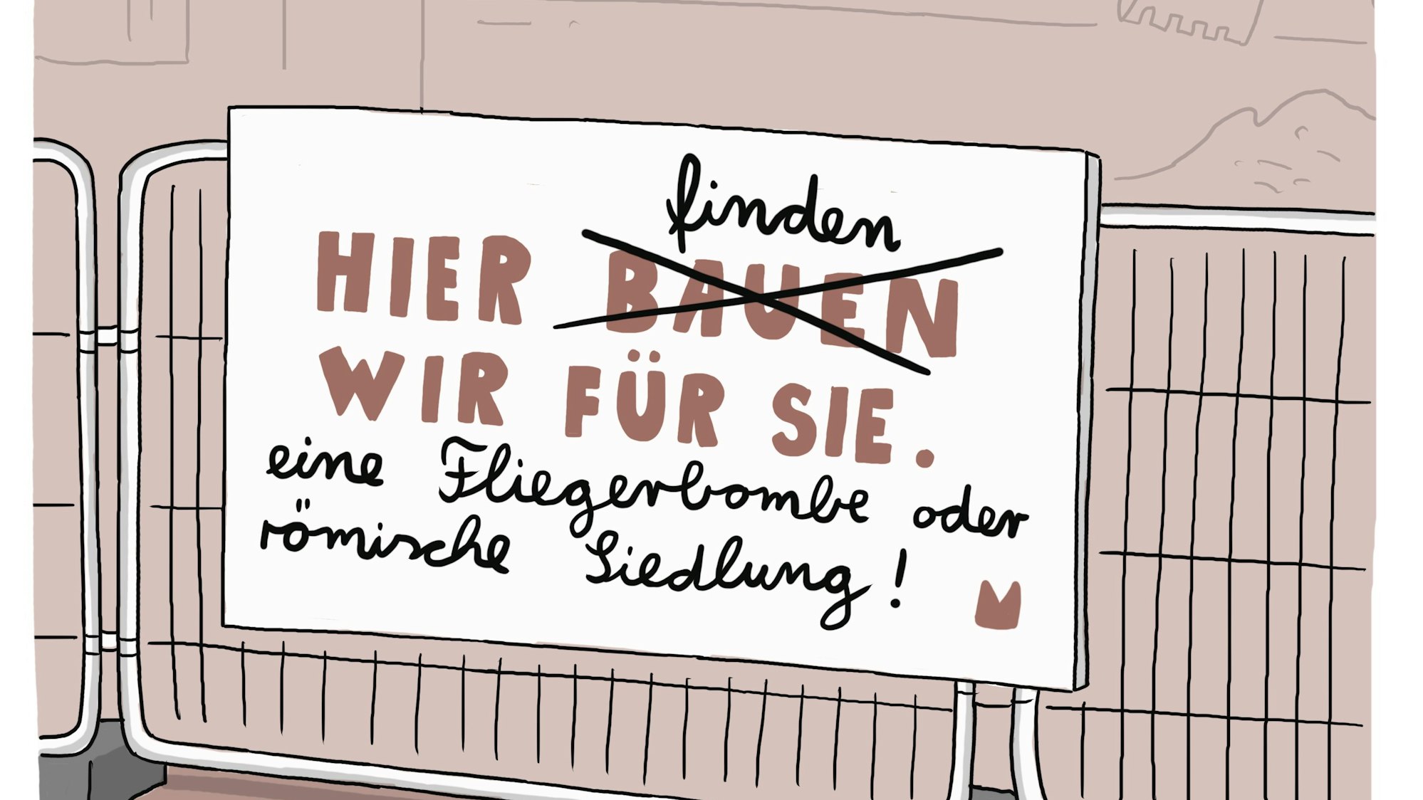 Einer der Cartoons aus dem neuen Köln-Band „Jede Eck is anders! Su isset in Kölle“