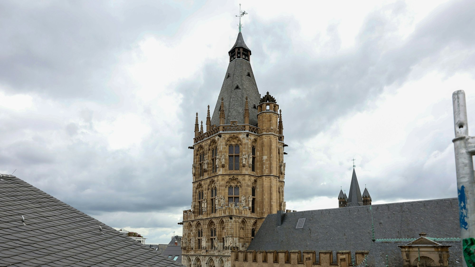 Das Historische Rathaus, Sitz des Kölner Oberbürgermeisters.
