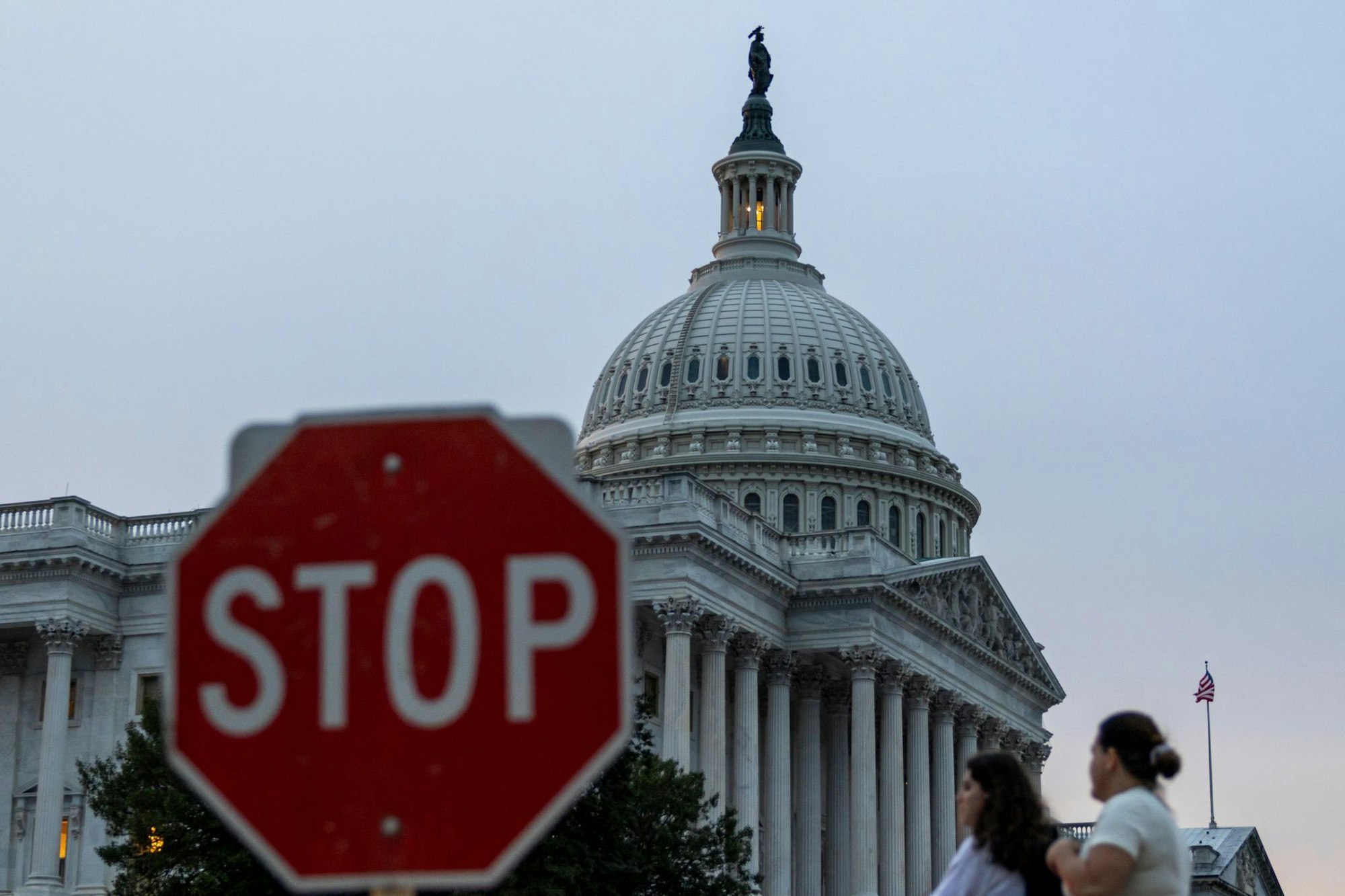 In den USA ist vorerst kein Ende des «Shutdowns» in Sicht.