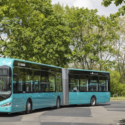 Ein E-Bus von Hersteller Irizar