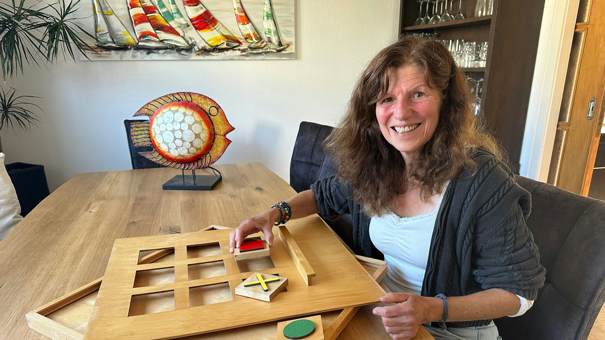 Lernspiele hat Ute Stedtfeld auch entwickelt.