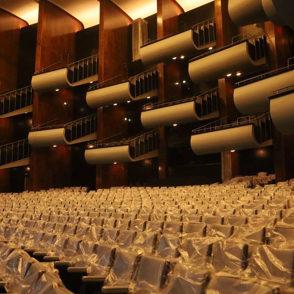 Der Opernsaal am Offenbachplatz im Oktober 2025.