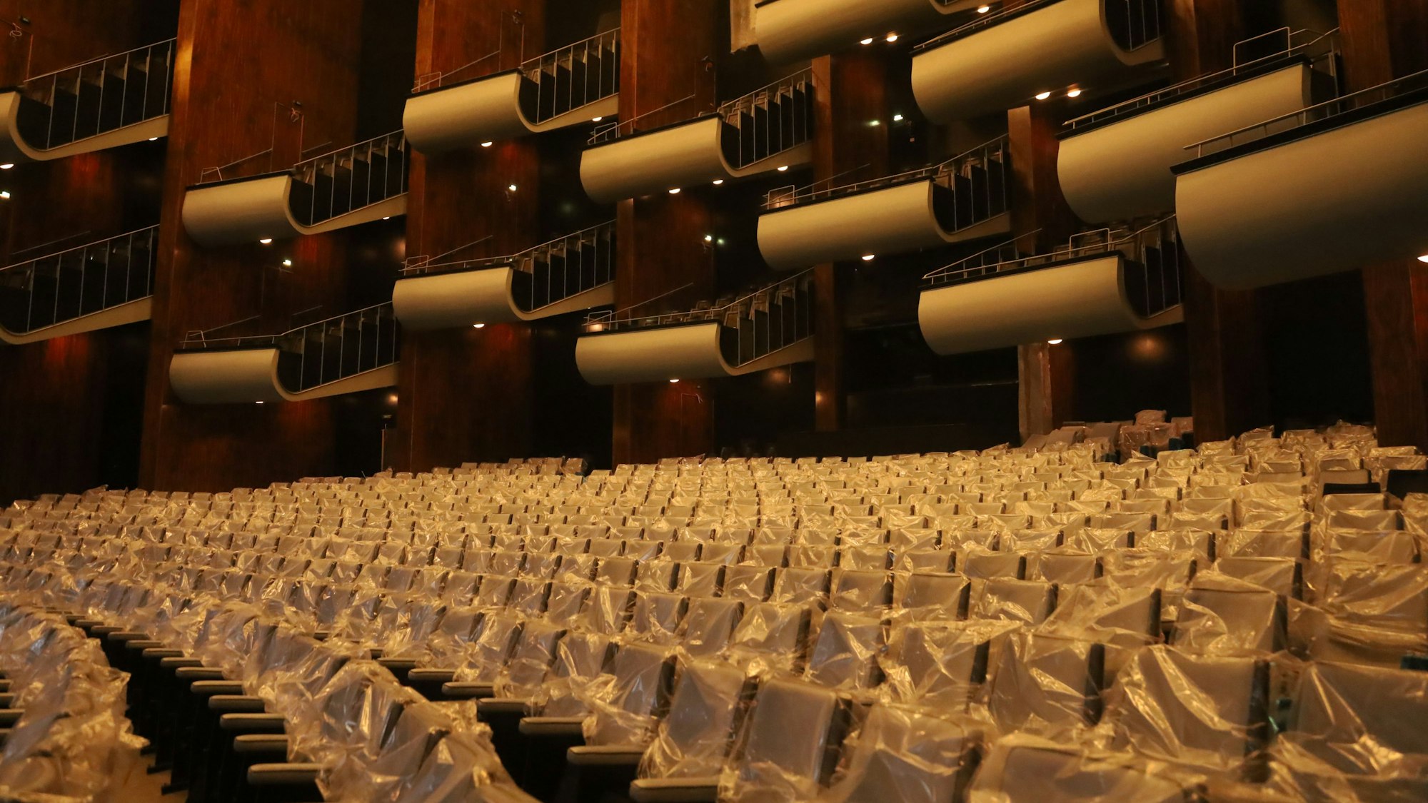 Der Opernsaal am Offenbachplatz im Oktober 2025.