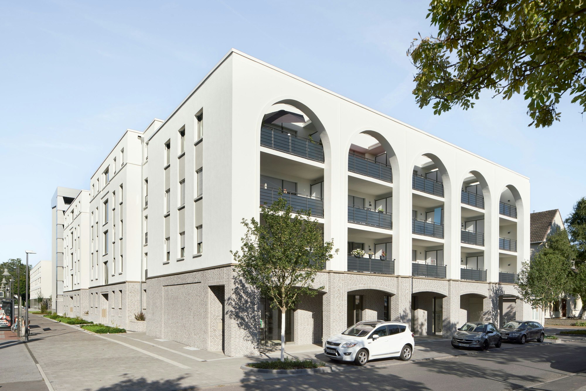 WSK-Wohnungen am Hermeskeiler Platz.