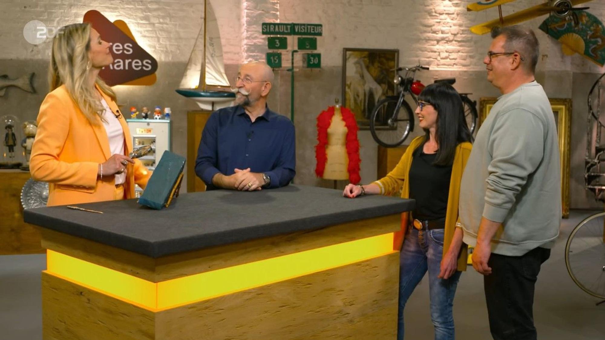 Ein Kunstwerk von Wolfgang Niedecken bei Bares für Rares
