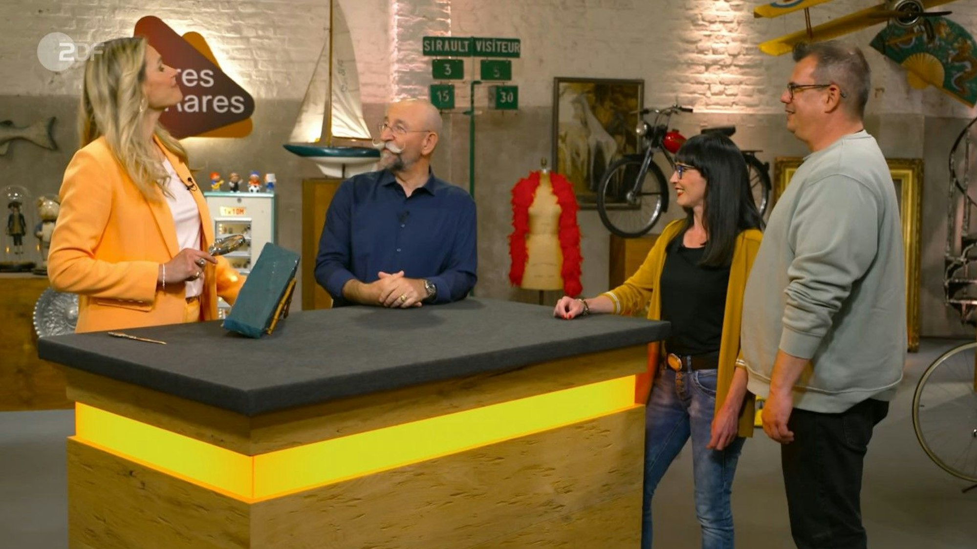 Ein Kunstwerk von Wolfgang Niedecken bei Bares für Rares