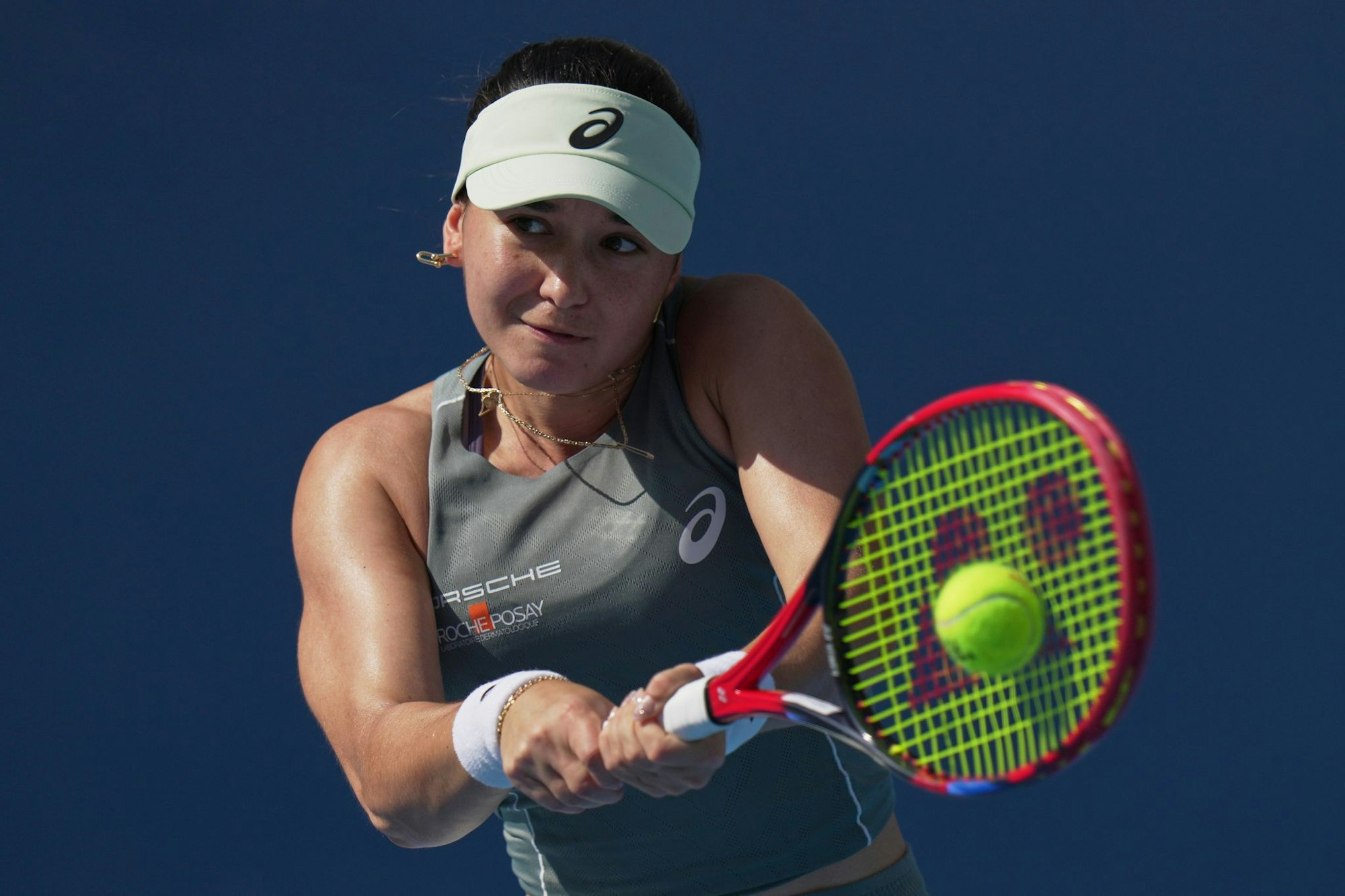 Eva Lys zeigte beim Tennis-Turnier in Peking starke Leistungen.