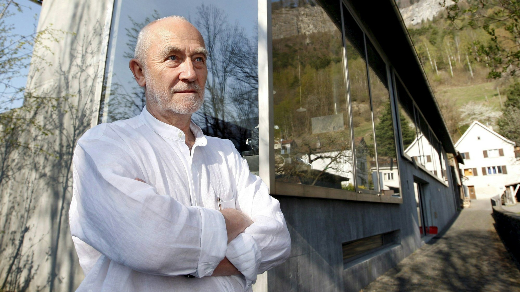 Architekt Peter Zumthor im Jahr 2009.