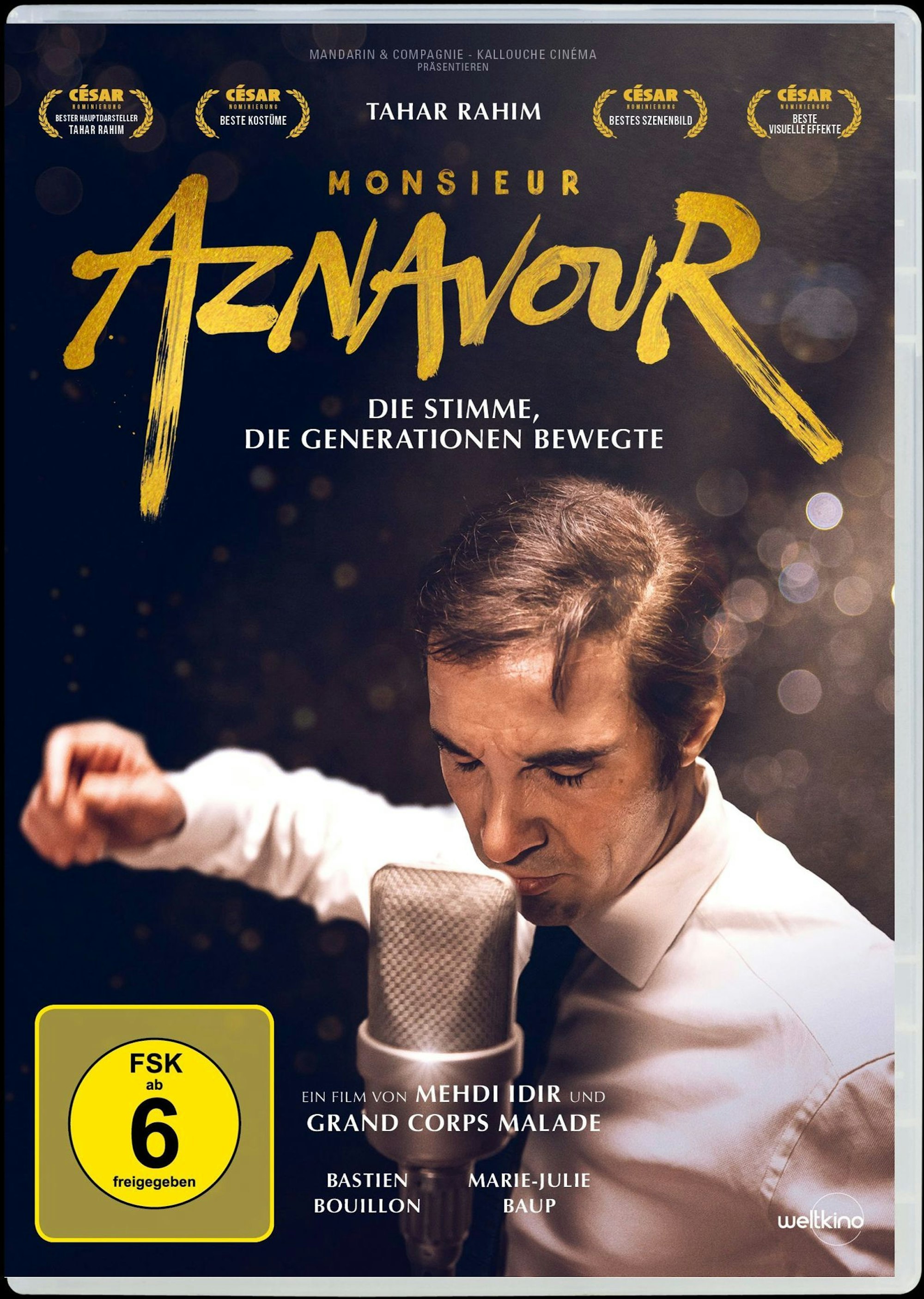 Das französische Biopic „Monsieur Aznavour“ würdigt die 2018 verstorbene Chanson-Legende Charles Aznavour. (Bild: Warner Bros)