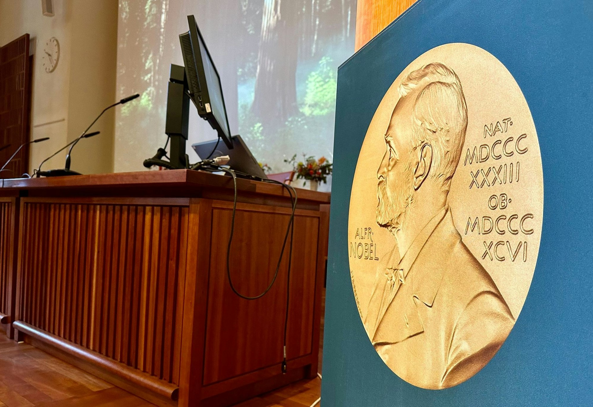 Los geht es traditionell mit der Bekanntgabe der Medizin-Nobelpreisträger im Nobelforum des Stockholmer Karolinska-Instituts. (Archivbild)