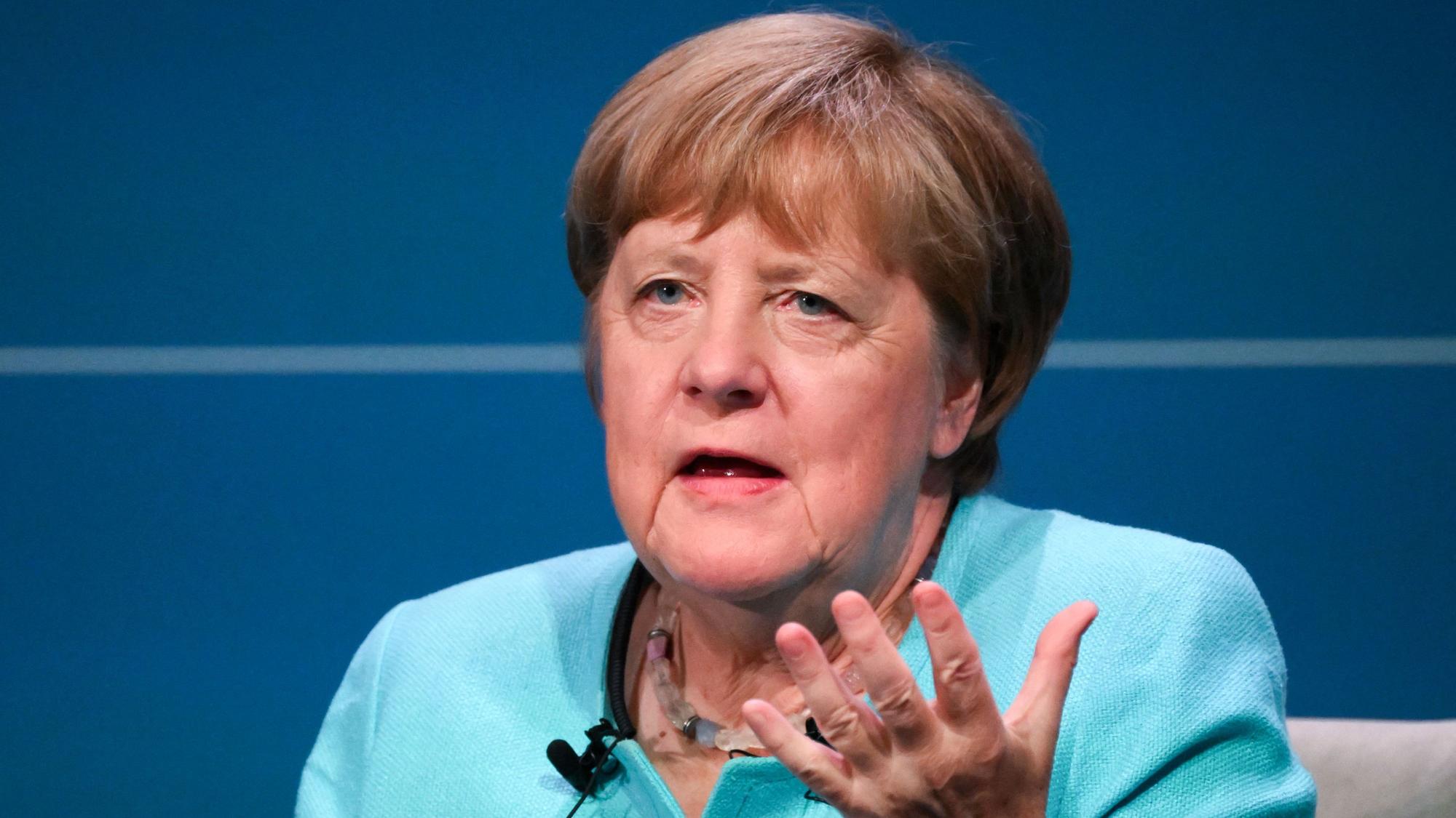 Die frühere Bundeskanzlerin Angela Merkel hat mit Interview-Aussagen für Ärger in Osteuropa gesorgt. (Archivbild)