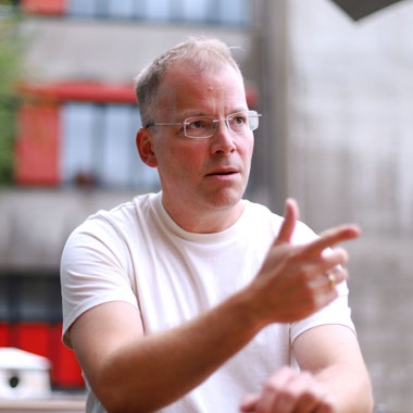 Philipp Ahmann, Leiter des WDR Rundfunkchores.