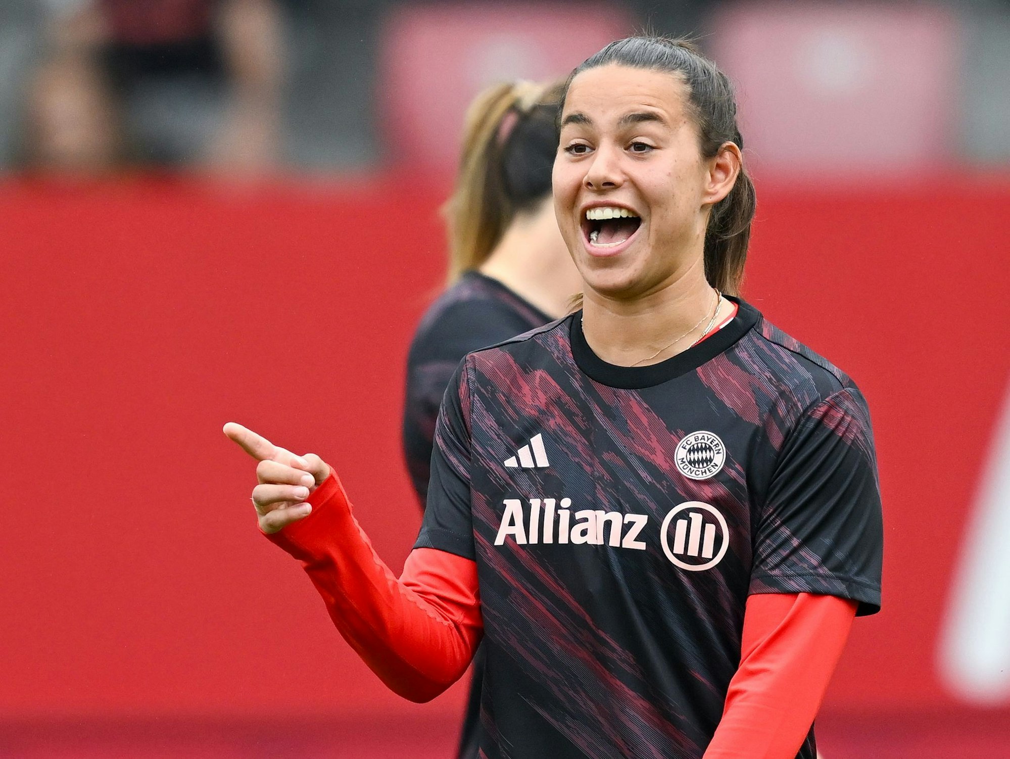 Nationalspielerin Lena Oberdorf und der FC Bayern: Champions League als große Herausforderung (Archivbild)