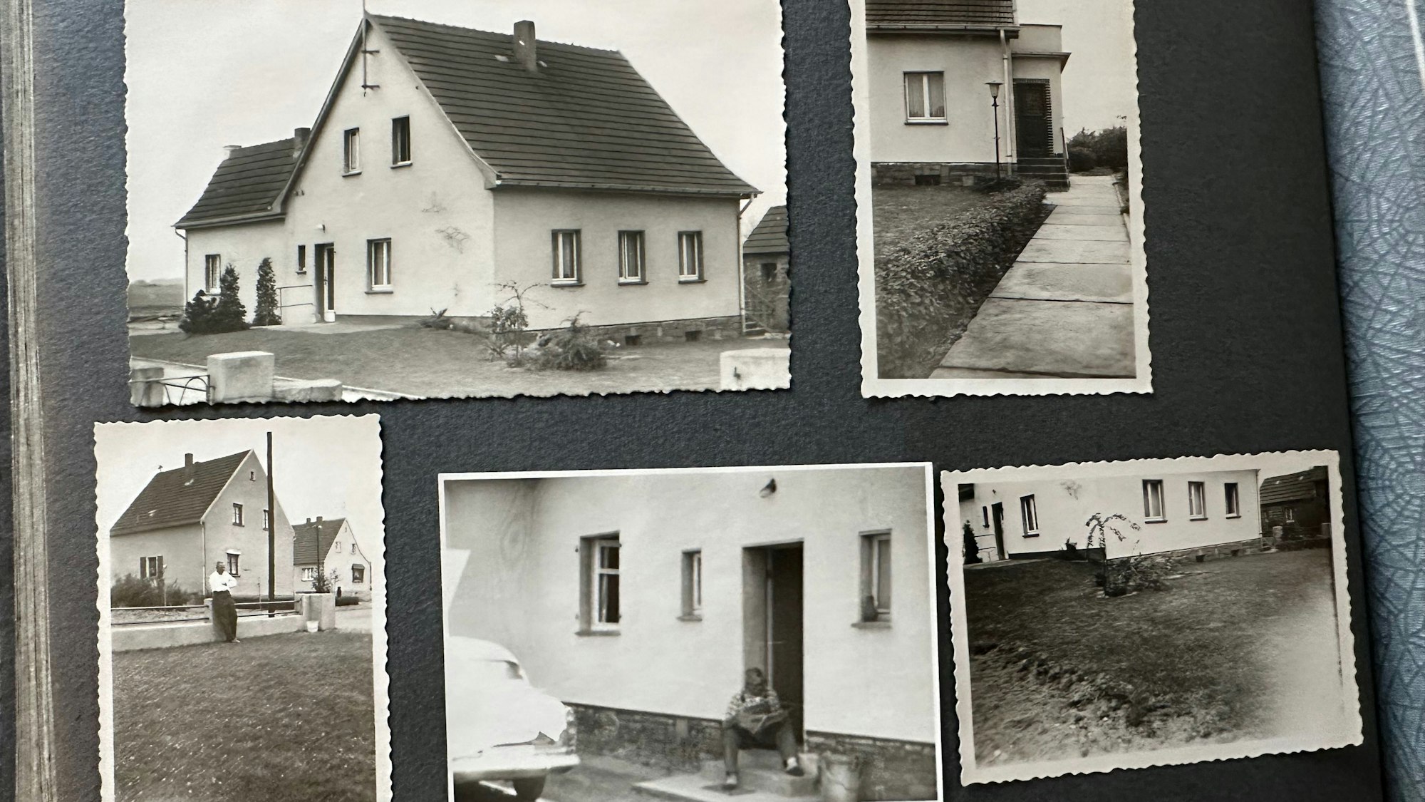 Blick ins Fotoalbum: So sah das Haus von Familie Cockx-Stühl früher aus. Es wurde revitalisiert und bleibt so im Besitz der Familie.