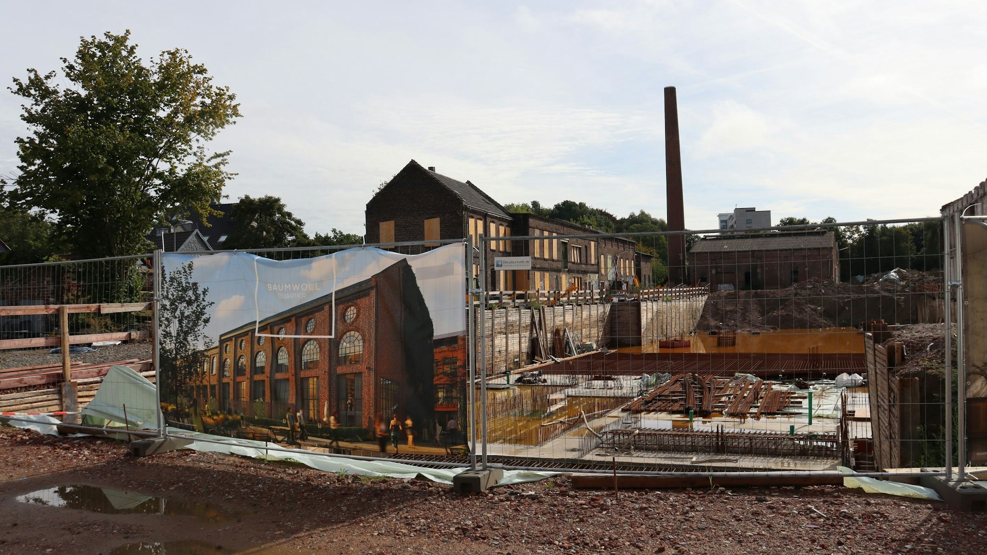 Die alte Baumwollbleicherei in Holweide. (Archivbild)