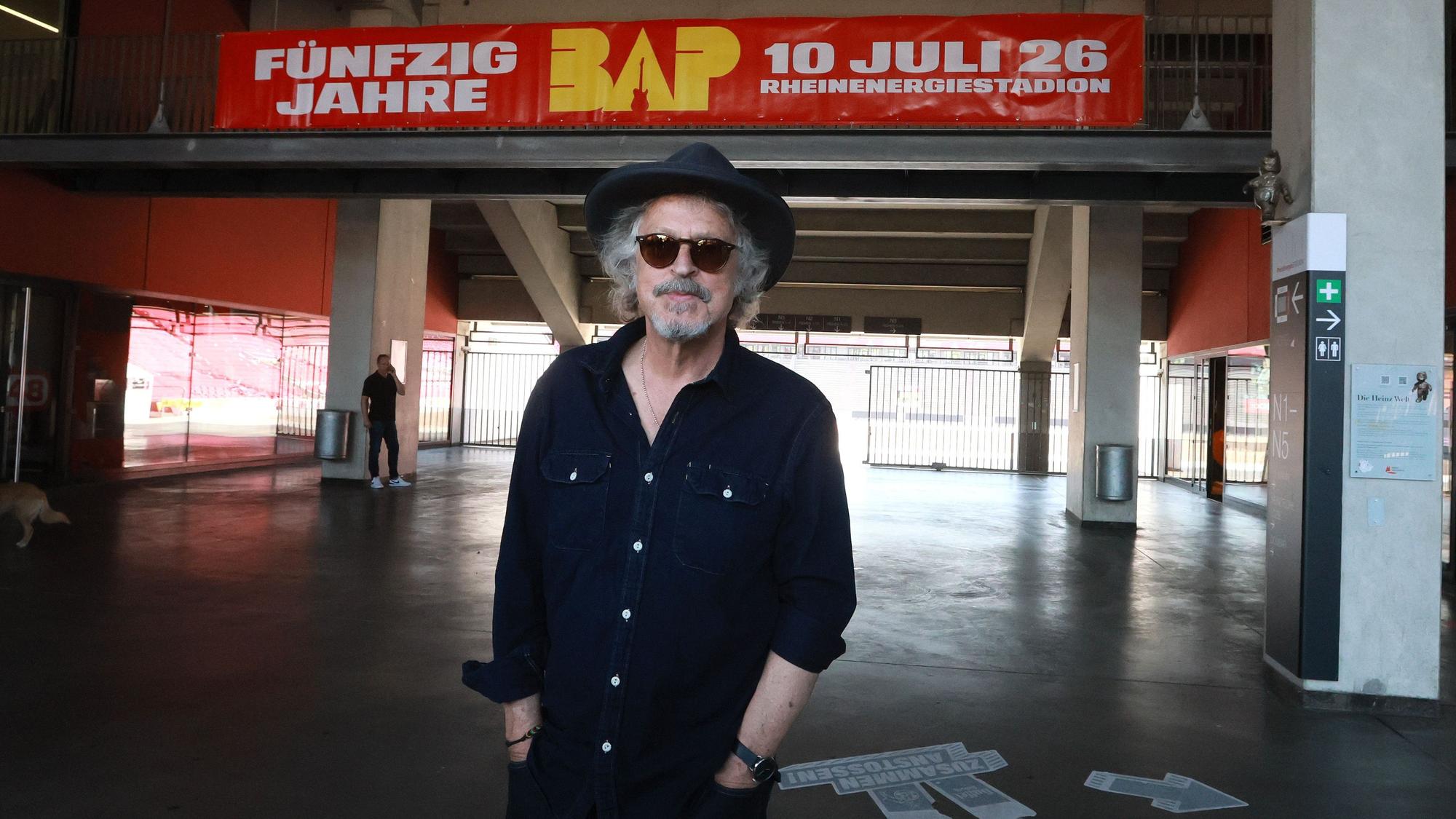 Wolfgang Niedecken bei der Pressekonferenz zum Stadionkonzert mit Bap. (Archivbild)