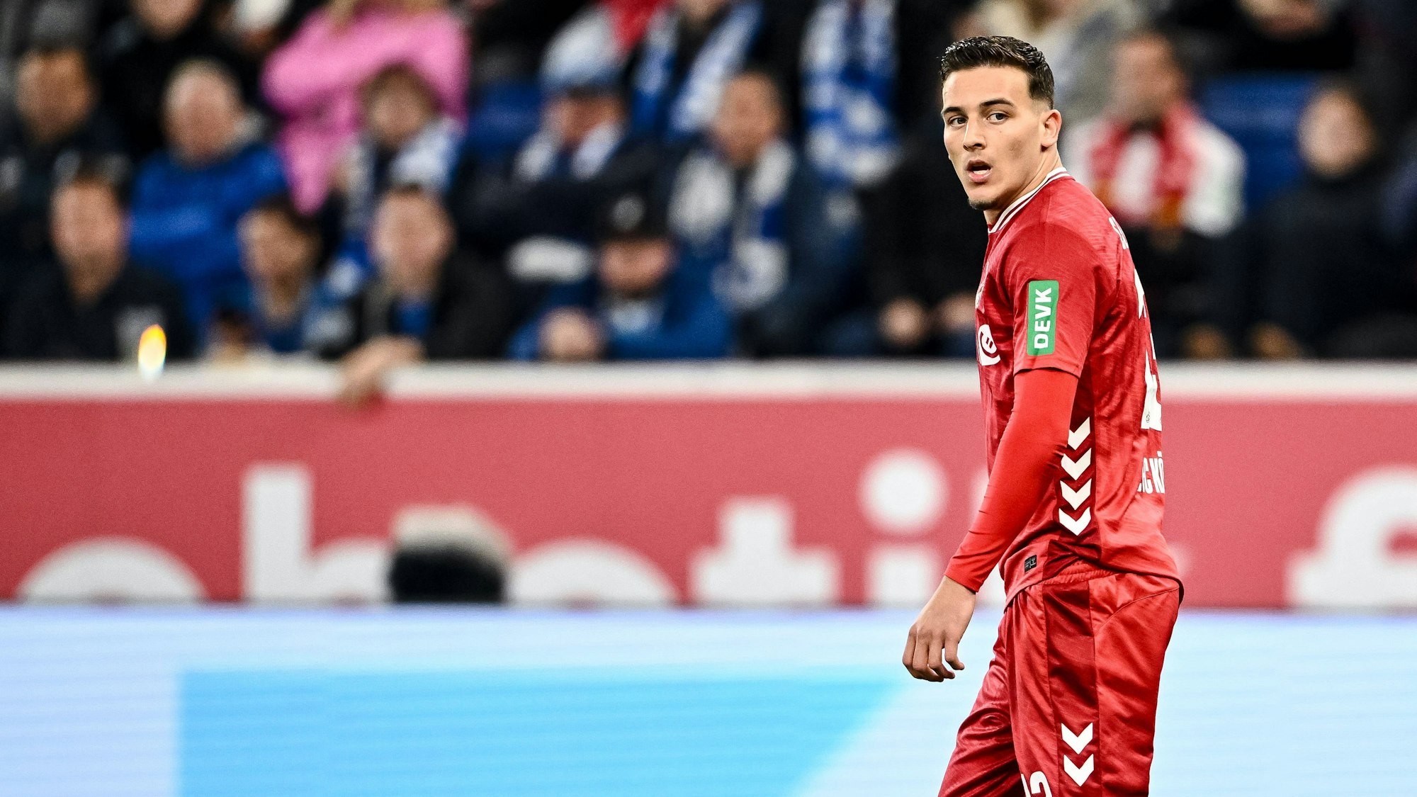 Said El Mala beim Spiel des 1. FC Köln gegen die TSG Hoffenheim.