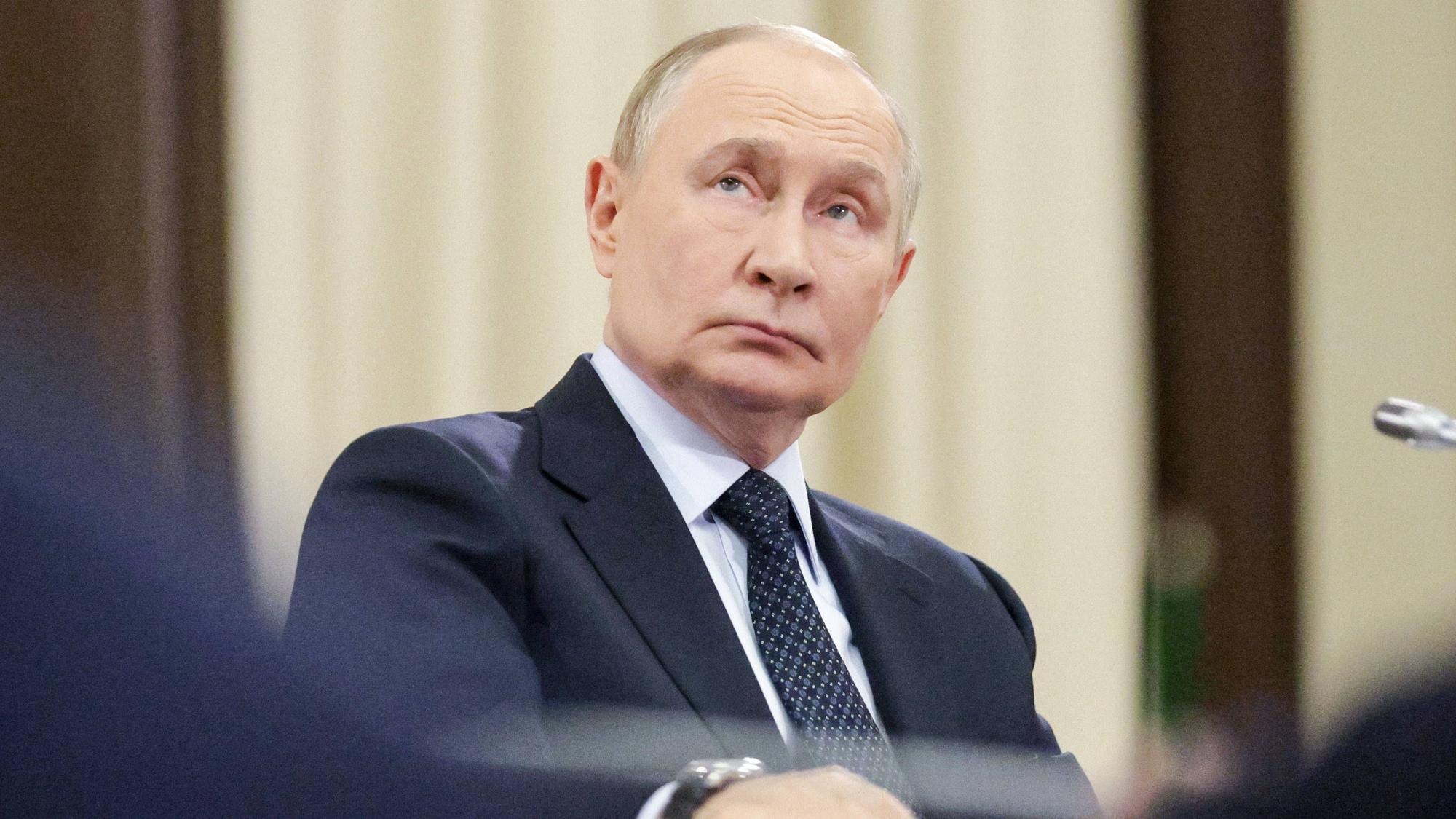 Kremlchef Wladimir Putin hat mit weiteren russischen Eroberungen in der Ukraine gedroht. (Archivbild)