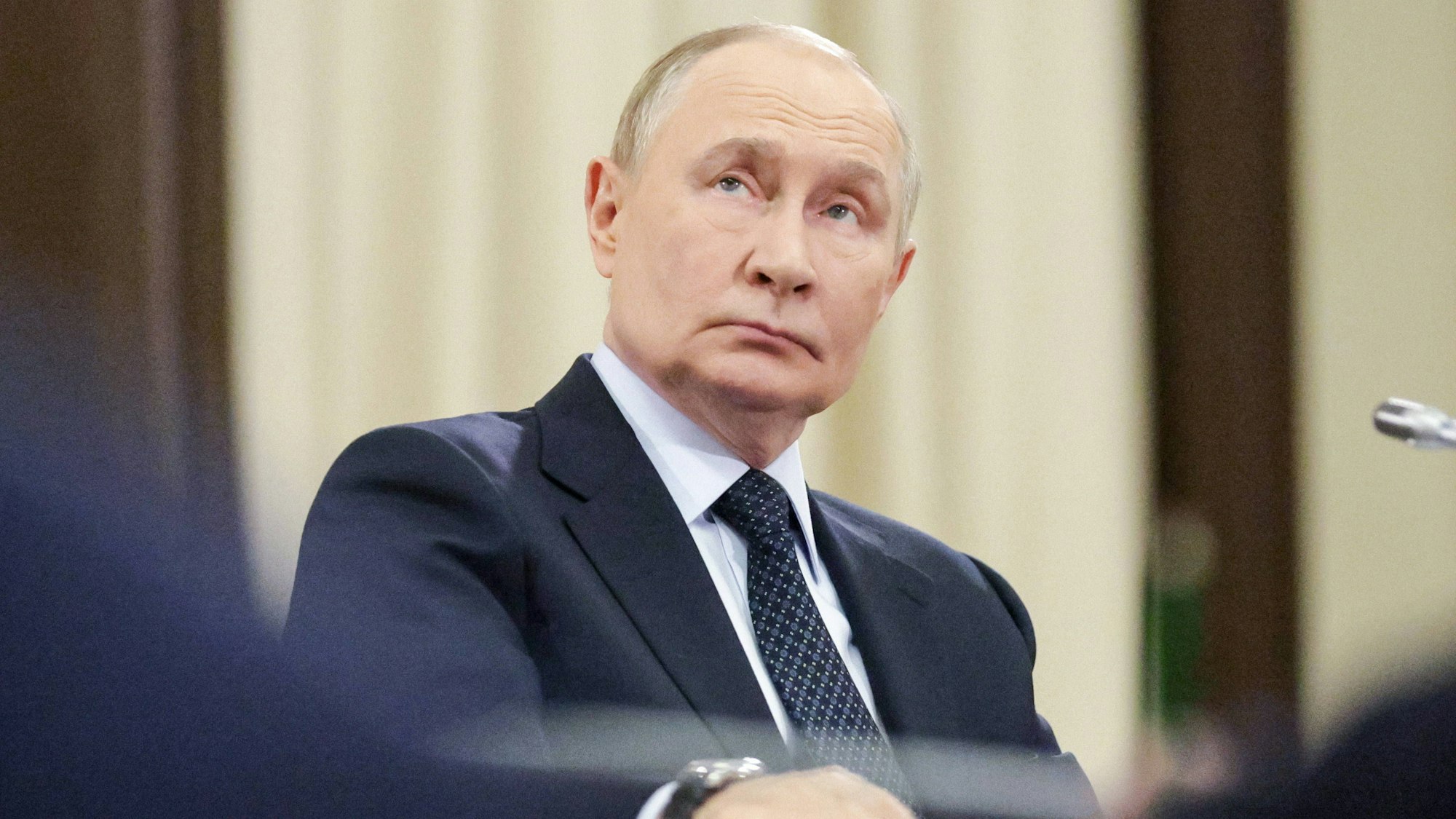 Kremlchef Wladimir Putin hat mit weiteren russischen Eroberungen in der Ukraine gedroht. (Archivbild)