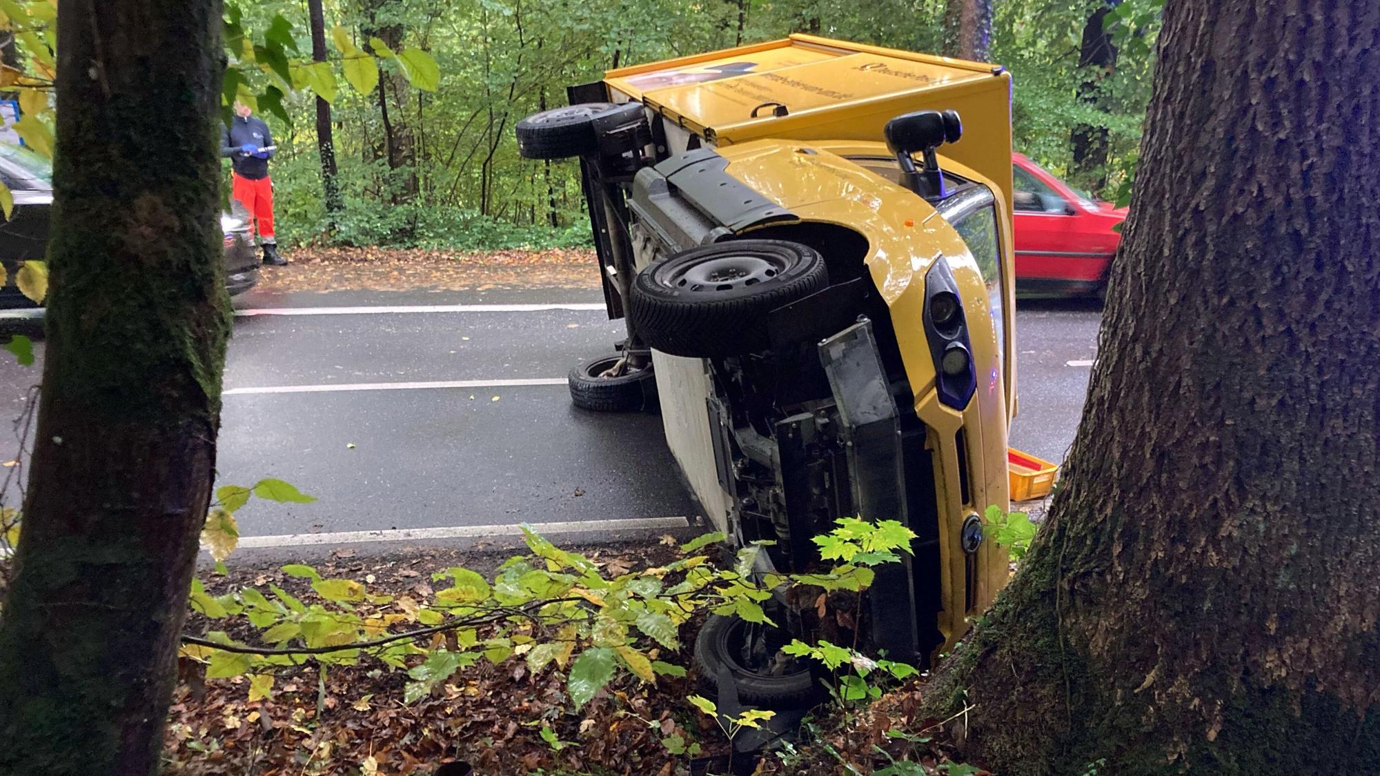 Ein Bild von der Unfallstelle.