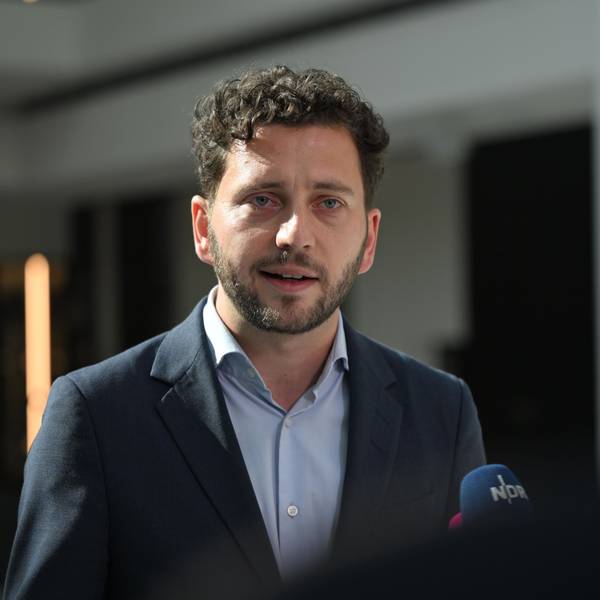 Das Bild zeigt Felix Banaszak, Bundesvorsitzender von Bündnis 90/Die Grünen. Foto: Shireen Broszies/dpa