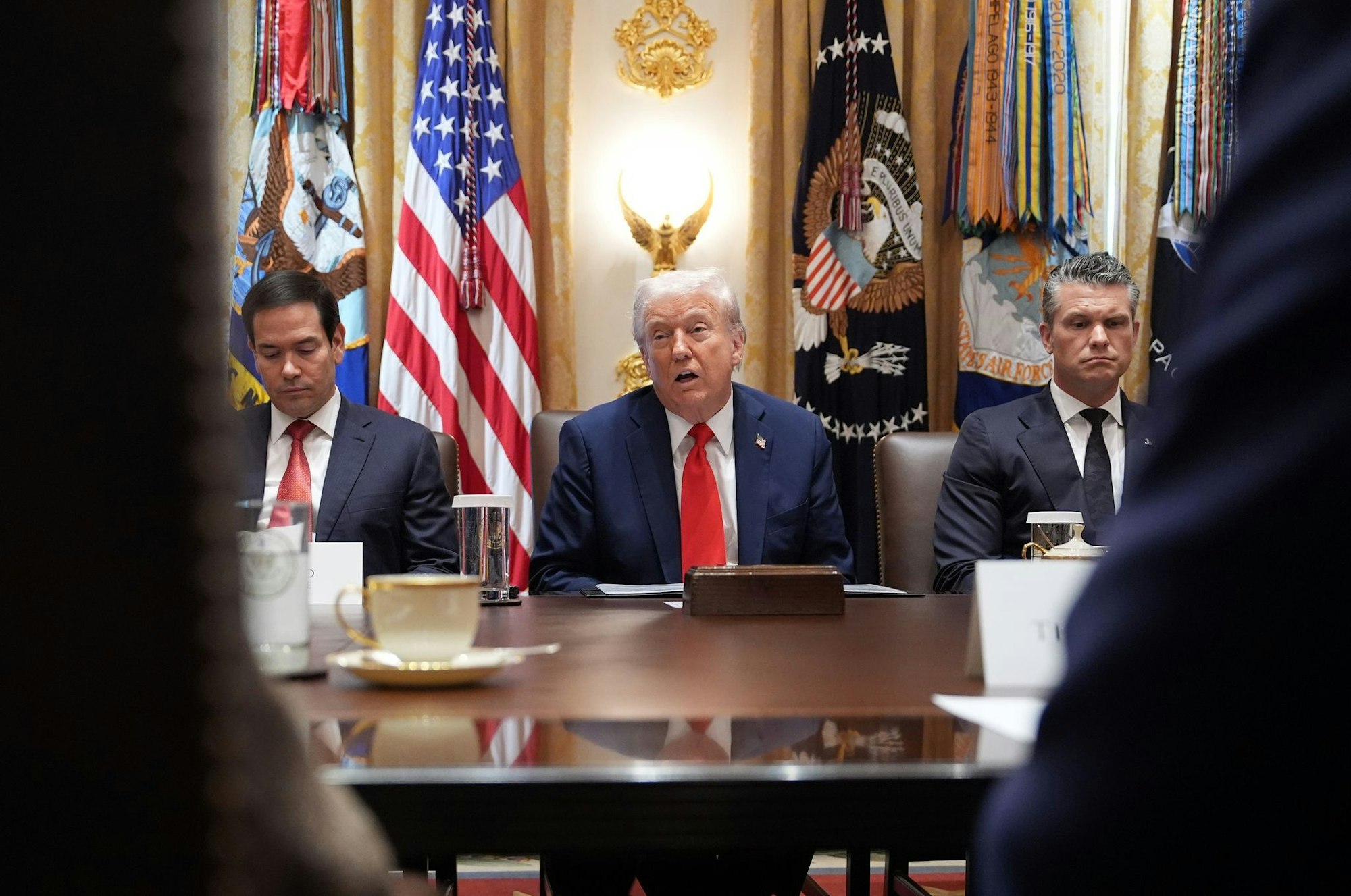 Trump sagt, man müsse den Demokraten «einen kleinen Vorgeschmack ihrer eigenen Medizin geben».
