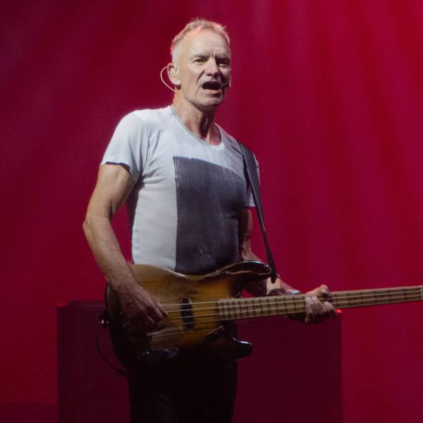 Das Bild zeigt Sting am 25. Juli 2025 auf dem Latitude Festival in Henham Park in Suffolk.