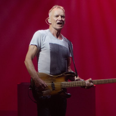 Das Bild zeigt Sting am 25. Juli 2025 auf dem Latitude Festival in Henham Park in Suffolk.