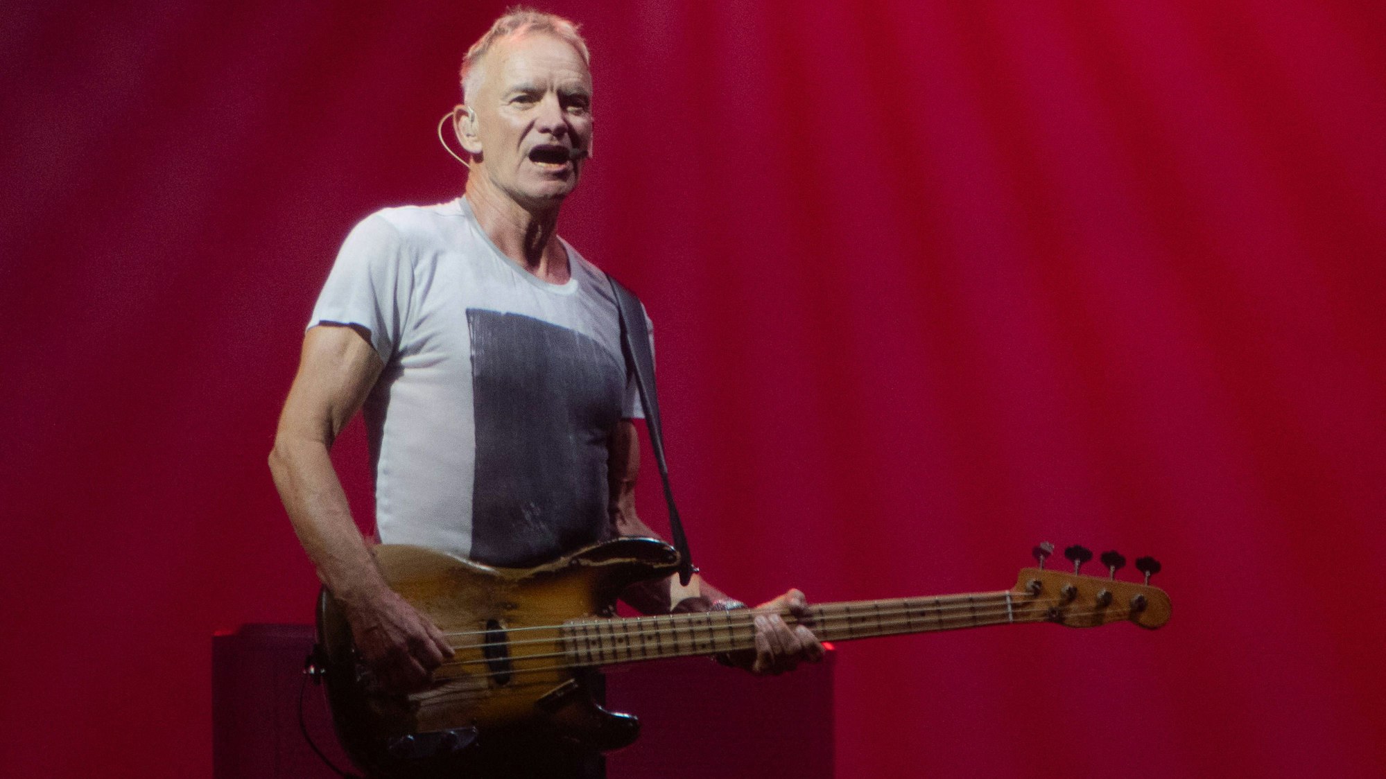 Das Bild zeigt Sting am 25. Juli 2025 auf dem Latitude Festival in Henham Park in Suffolk.