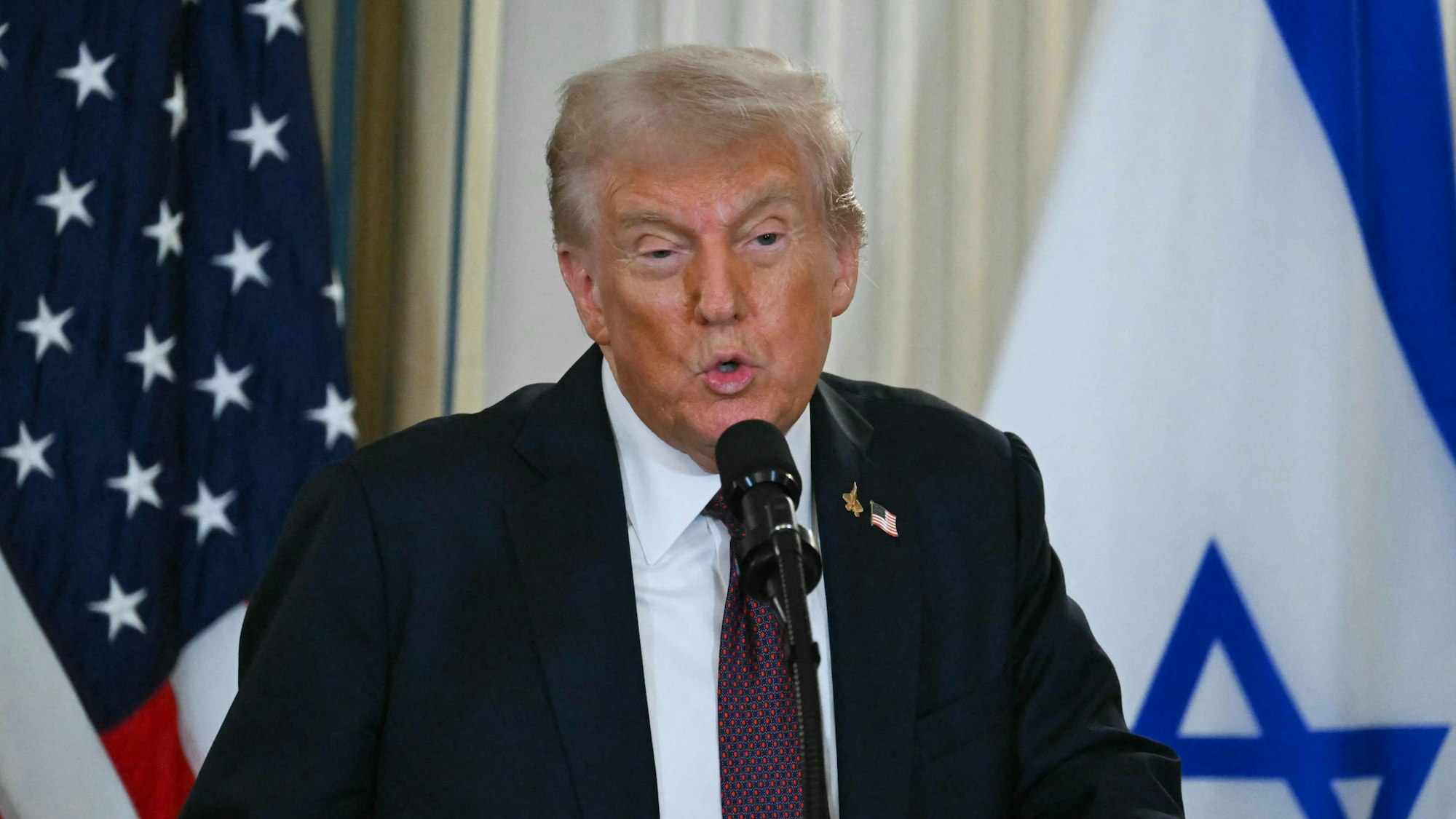 US-Präsident Donald Trump hat den Gaza-Deal eingefädelt.